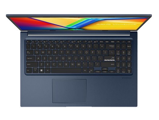 Ноутбук ASUS VivoBook X1704VA-AU982/90NB13X2-M00ML0/Core i5-120U/16Gb/512Gb/17.3 FHD IPS/DOS синий